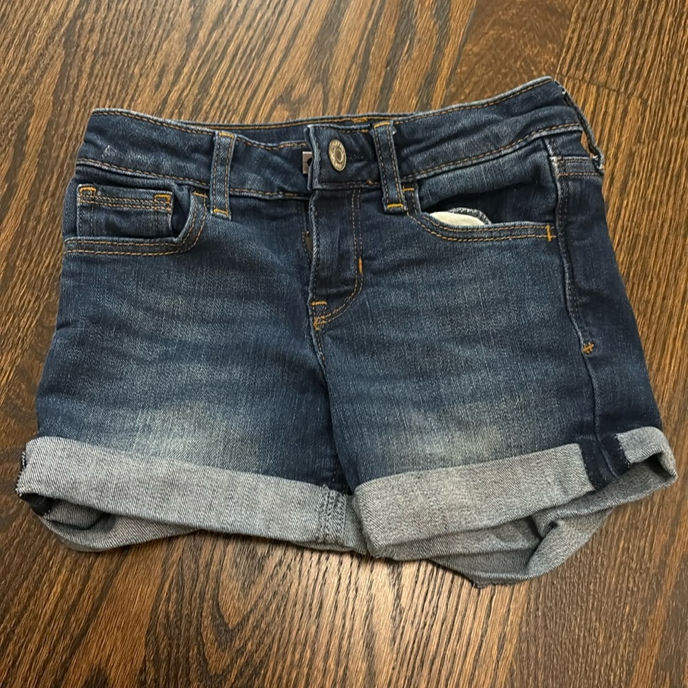 Gap midi jean shorts